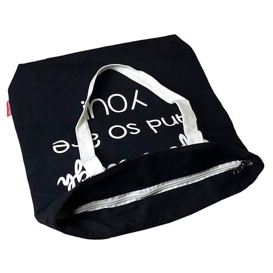 Totebags "Life Is Tough And So Are You!" Zwart