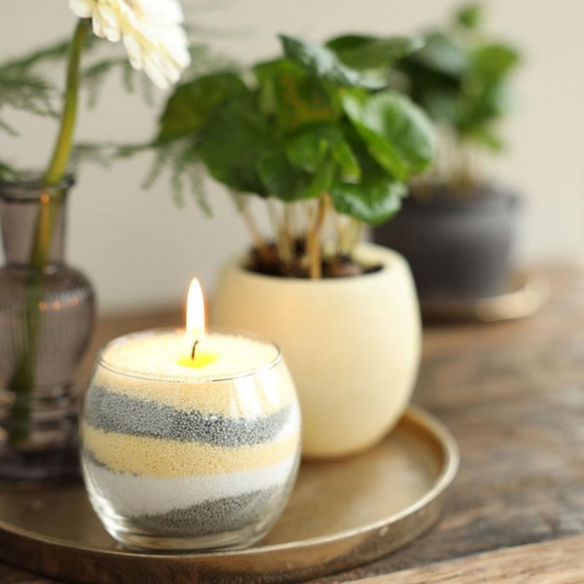 Pearlsand scented candle 400gr vanilla