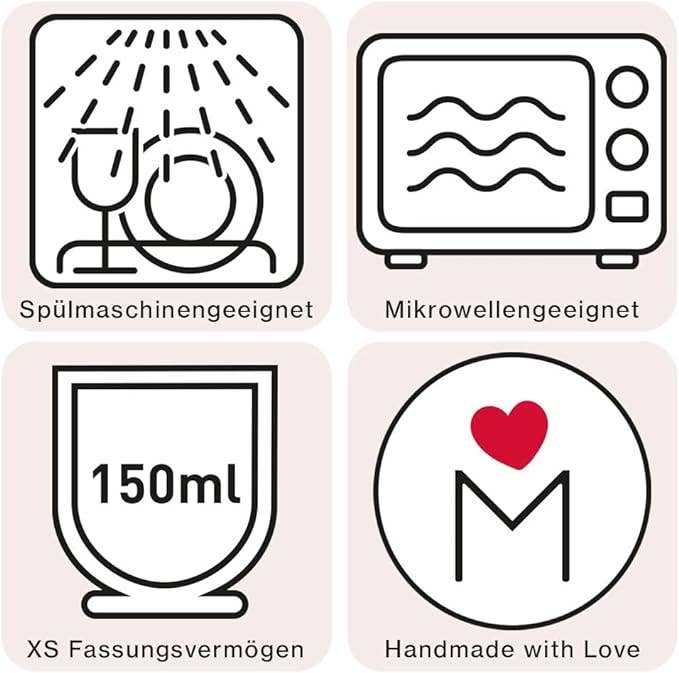 Stoneware espressokop roze