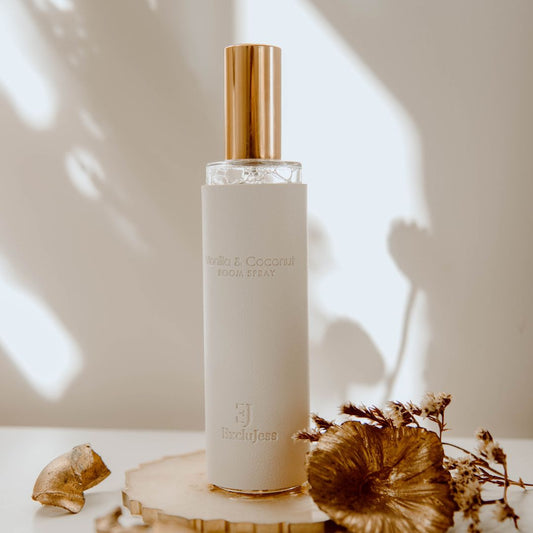 Vanille en coconut white leather feel roomspray