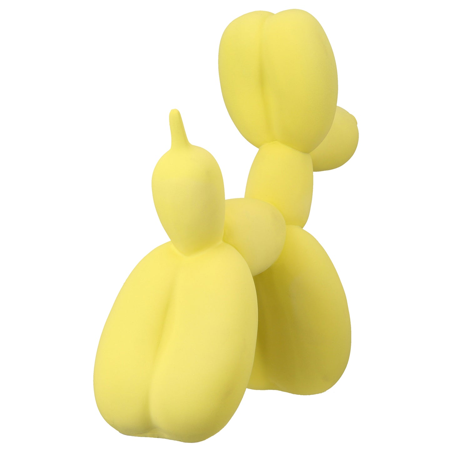 Ballonhond geel H. 23 cm