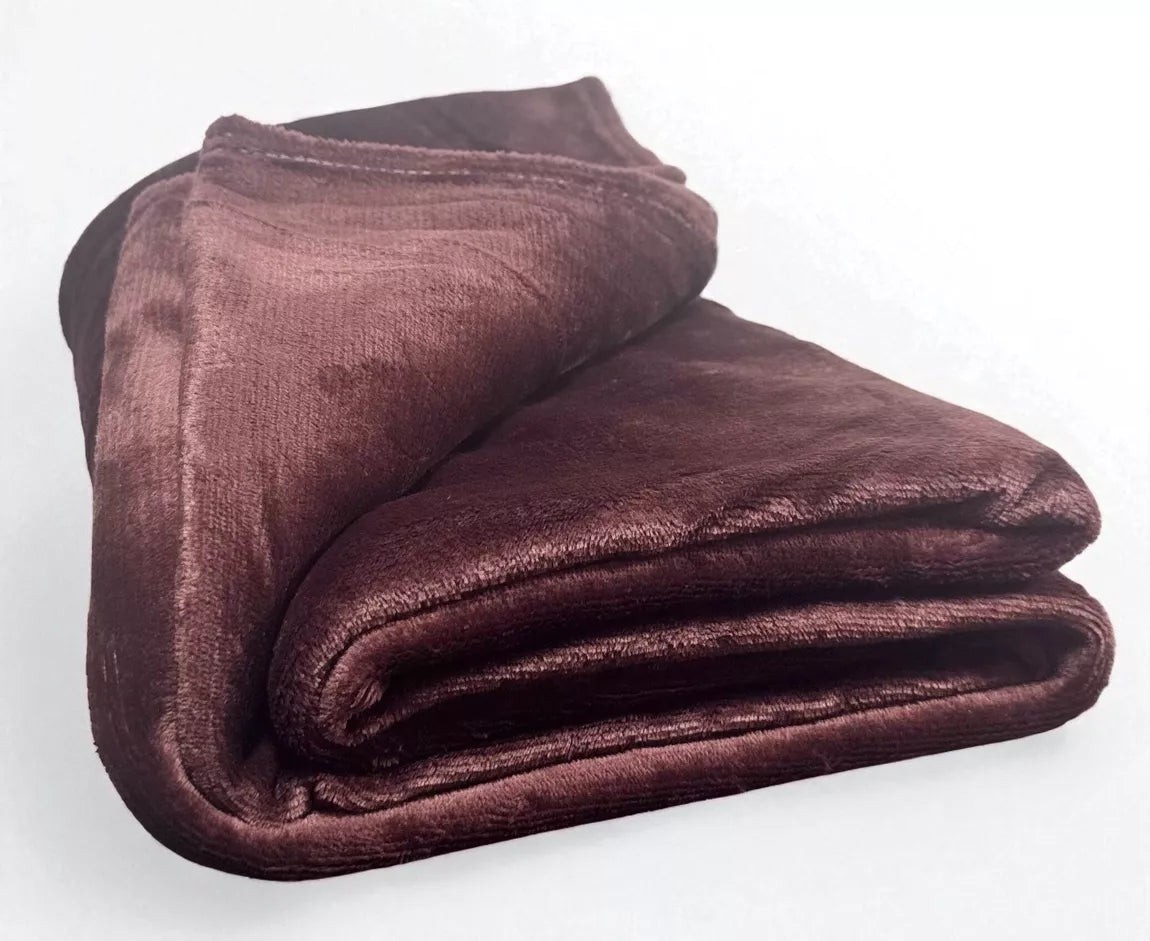 Plaid Chocolade 160x210