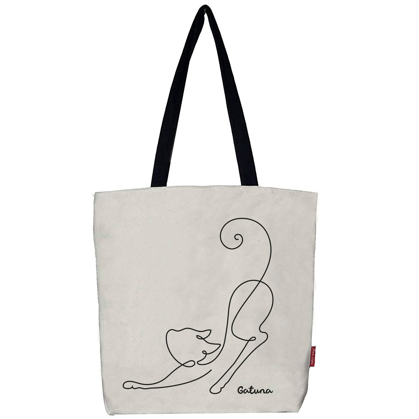 Totebags "Kat" Wit