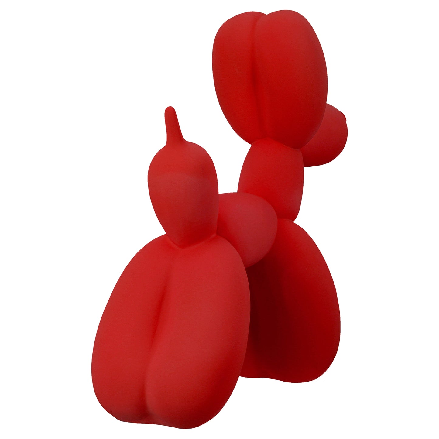 Ballonhond rood H. 23 cm