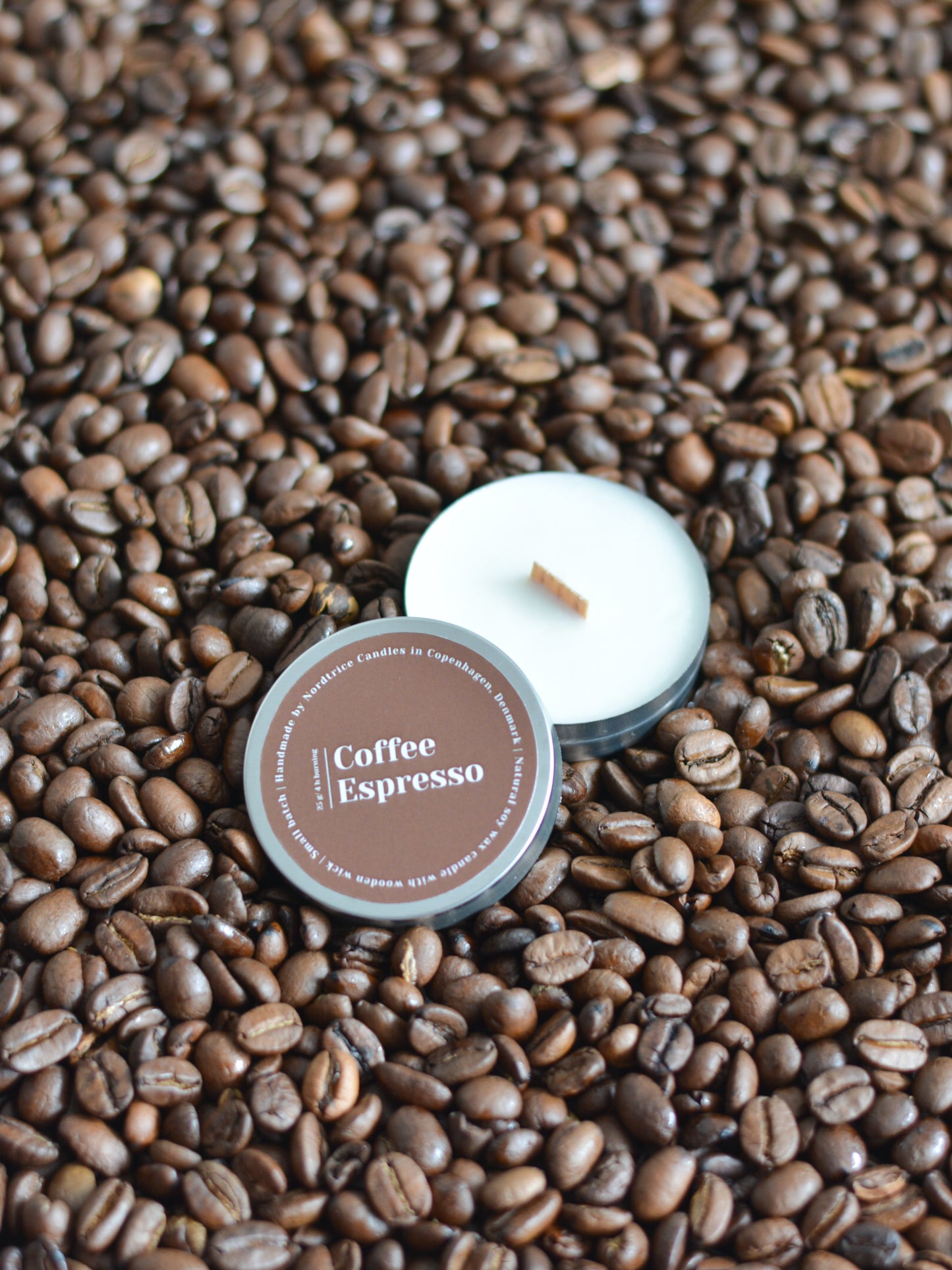 Mini scented soy candles, Espresso Coffee