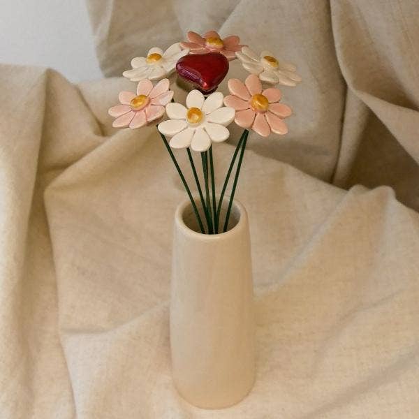 Het is fijn dat je bestaat, Bouquet.: Boeket gebonden en met strik