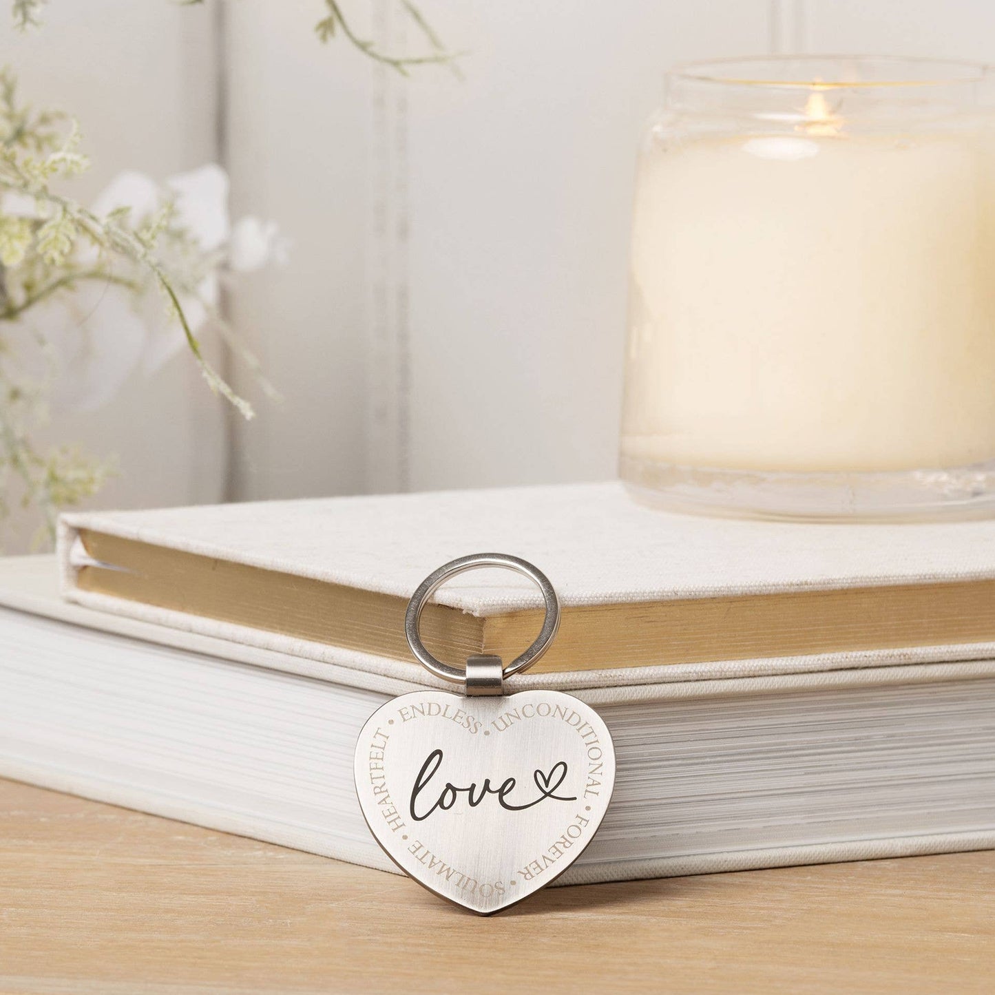 Met Liefde Hart Sleutelhanger - Liefde