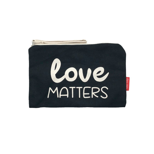 Handbags  "Love matters" Zwart