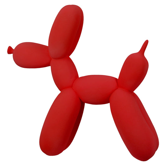 Ballonhond rood H. 23 cm