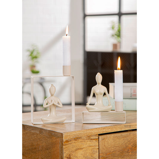 Kaarsenhouder yoga 2