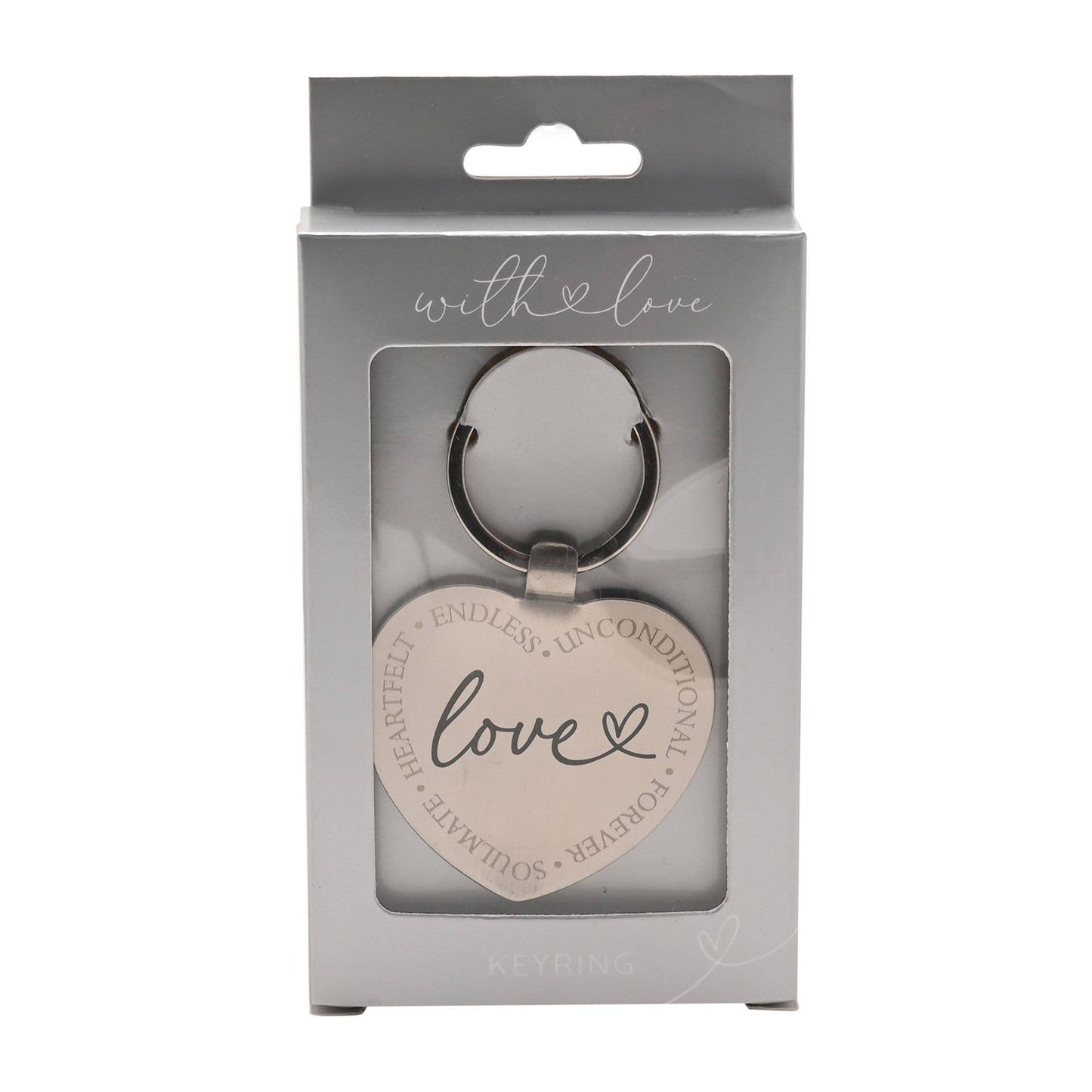Met Liefde Hart Sleutelhanger - Liefde