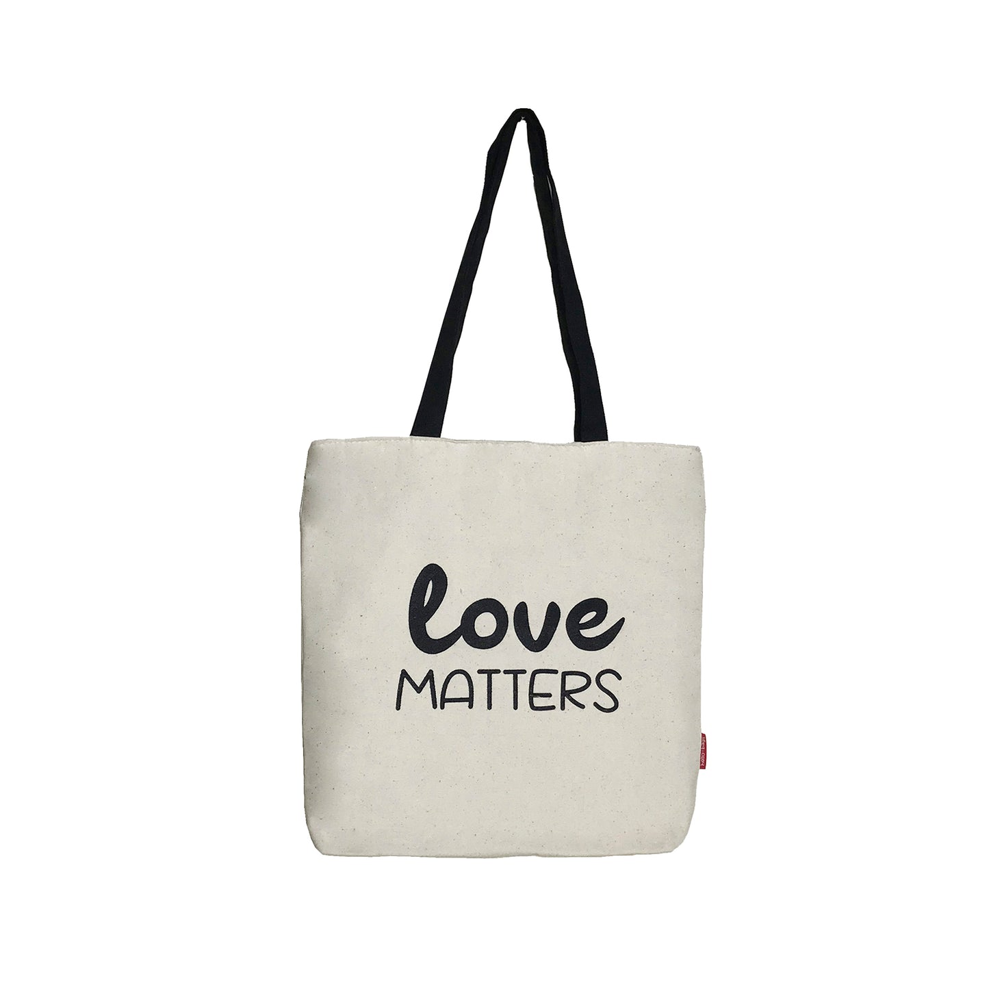 Totebags "Love matters" Wit