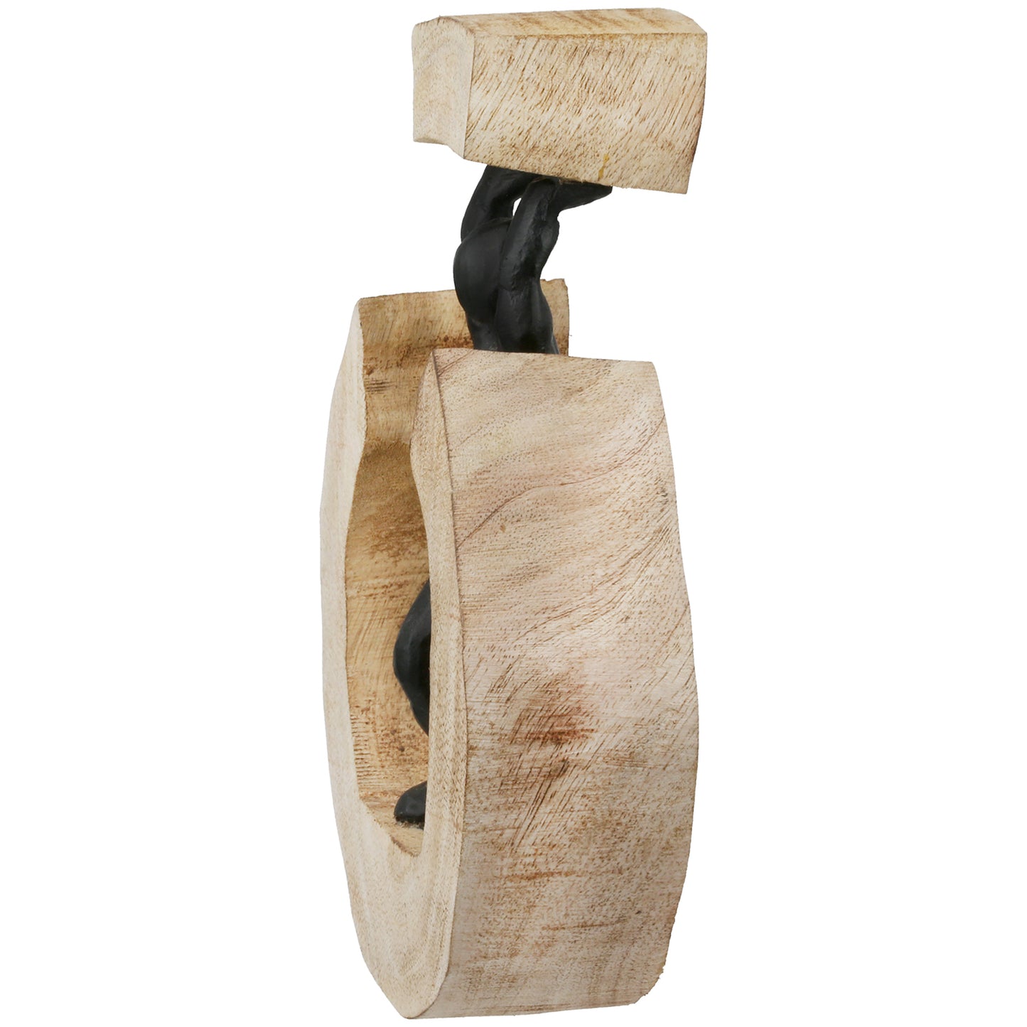 Man sterk, rond H. 22,5 cm