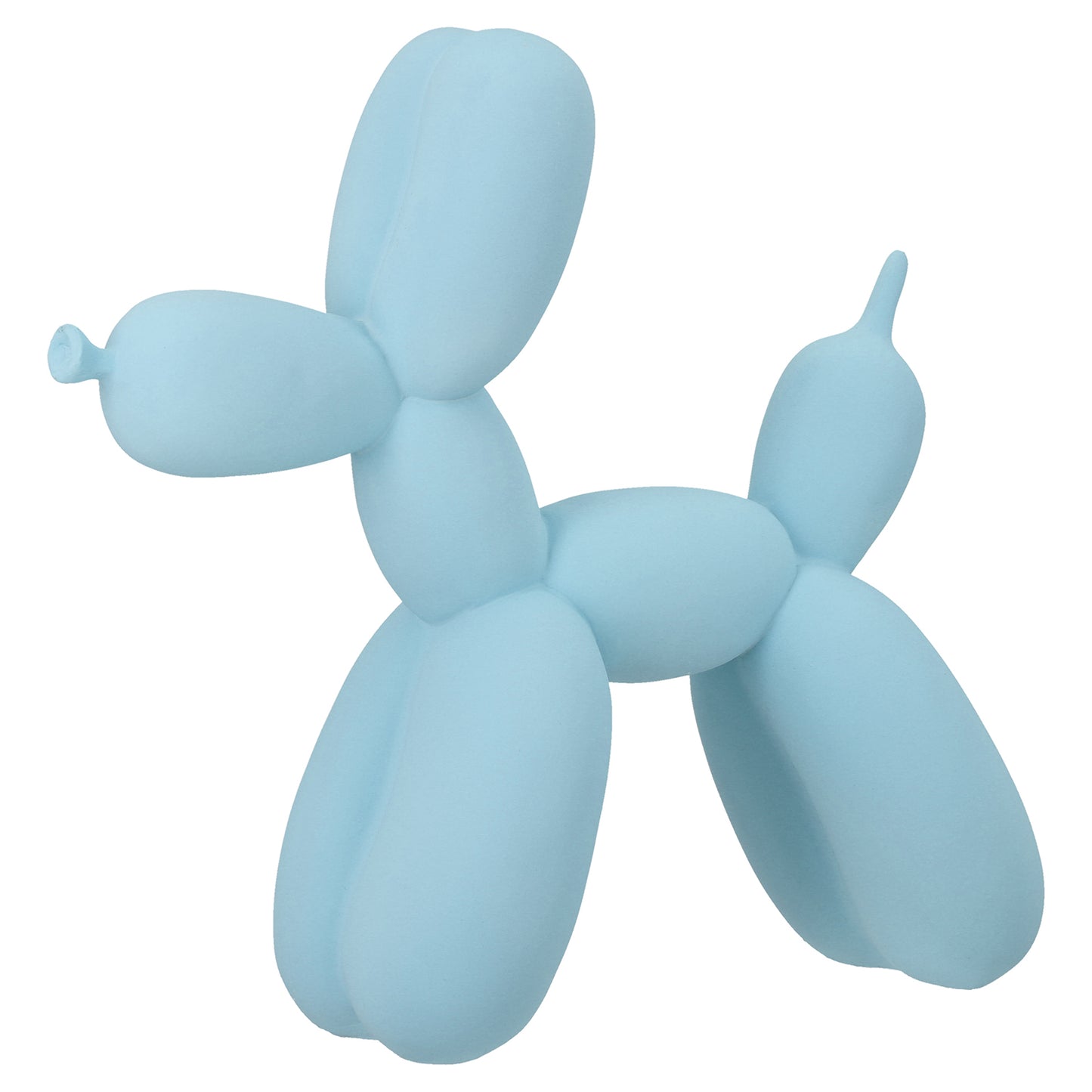 Ballonhond blauw H. 23 cm