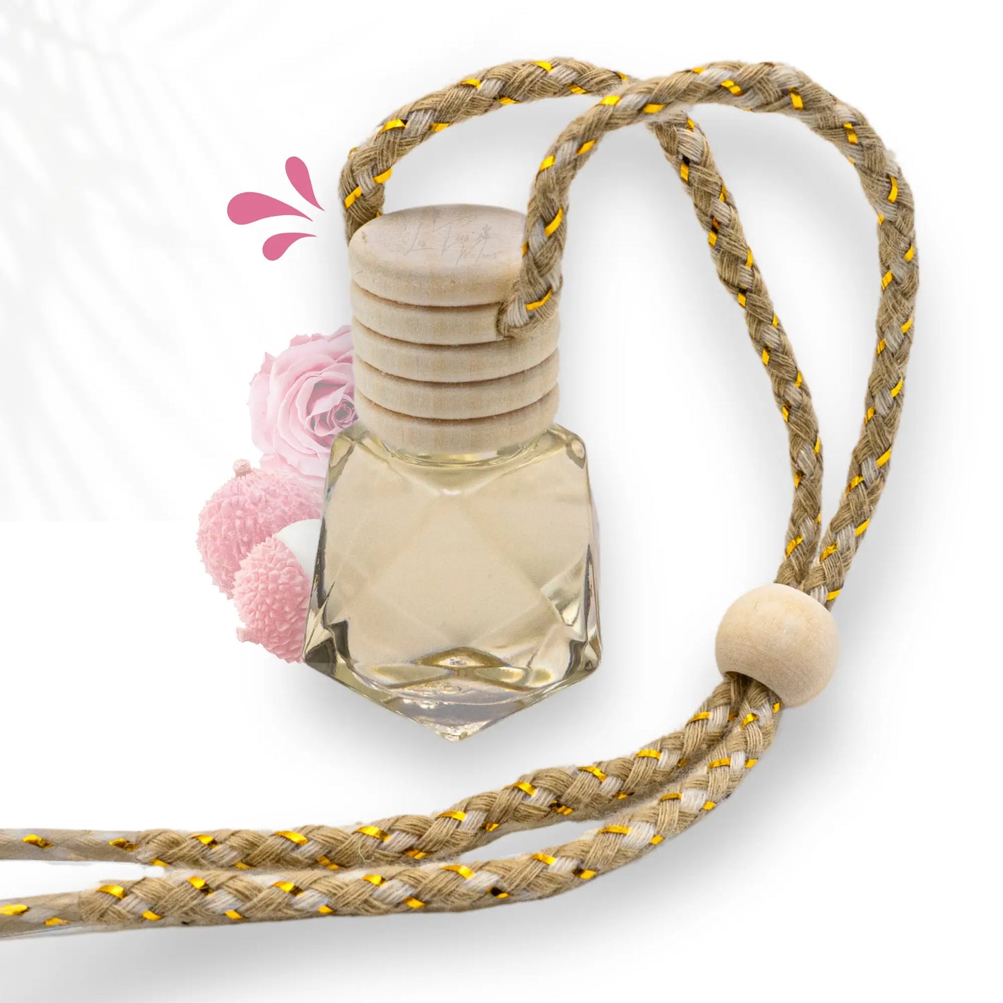 Auto parfum Litchi rose