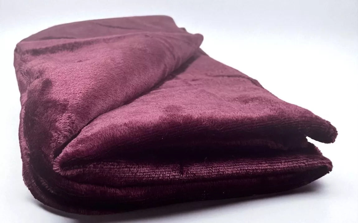 Plaid Bordeaux 160x210