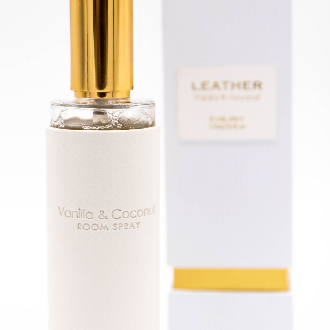 Vanille en coconut white leather feel roomspray