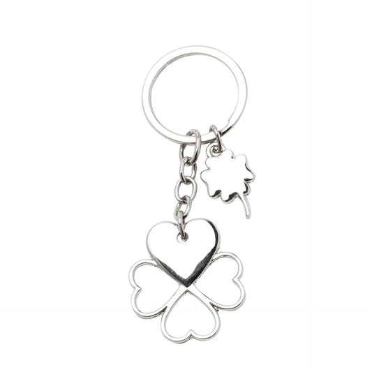 Sophia Klassieke 4-Delige Klavertje Vier Sleutelhanger