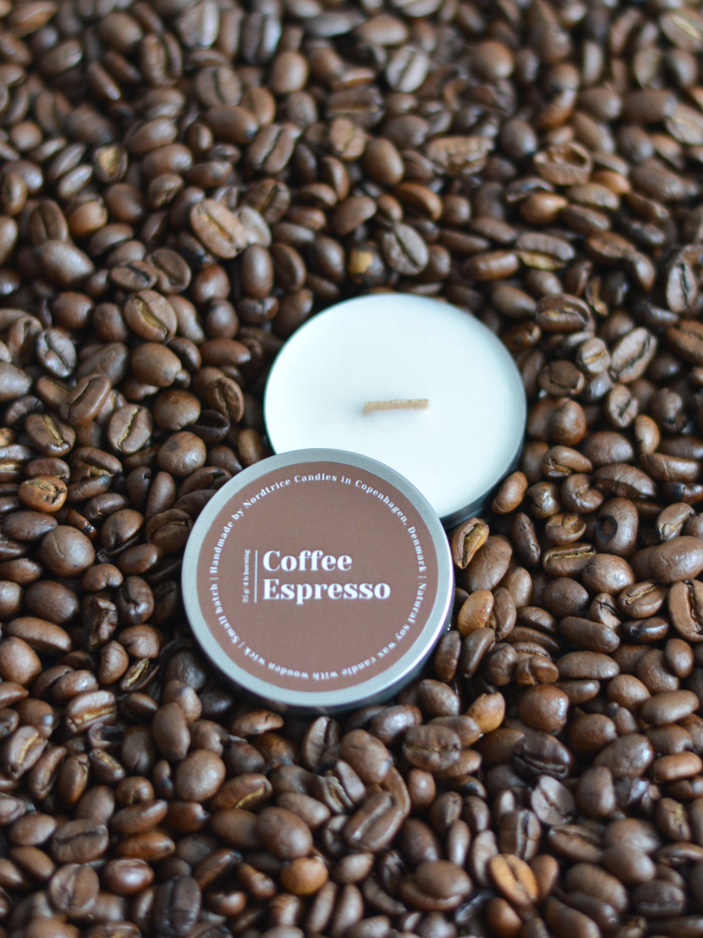 Mini scented soy candles, Espresso Coffee